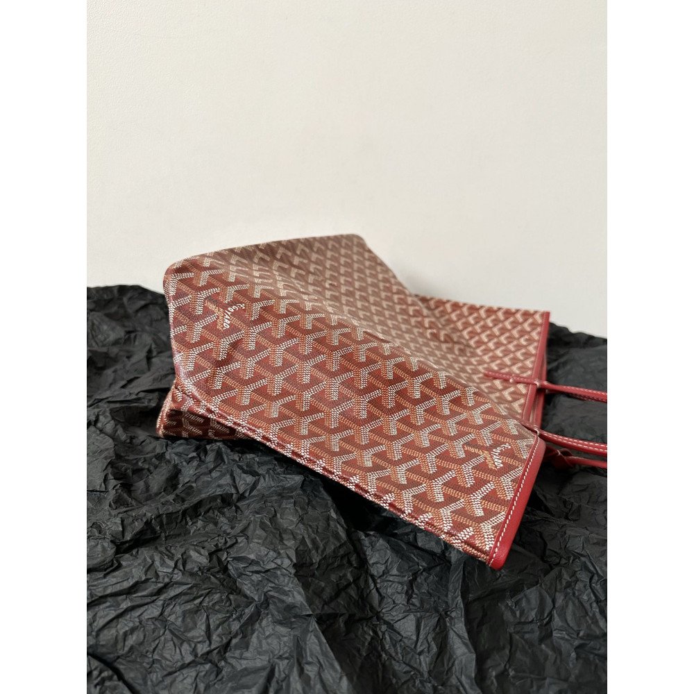 Goyard Dog-Teeth Tote Bag! red Goyard Dog-Teeth Tote Bag! red