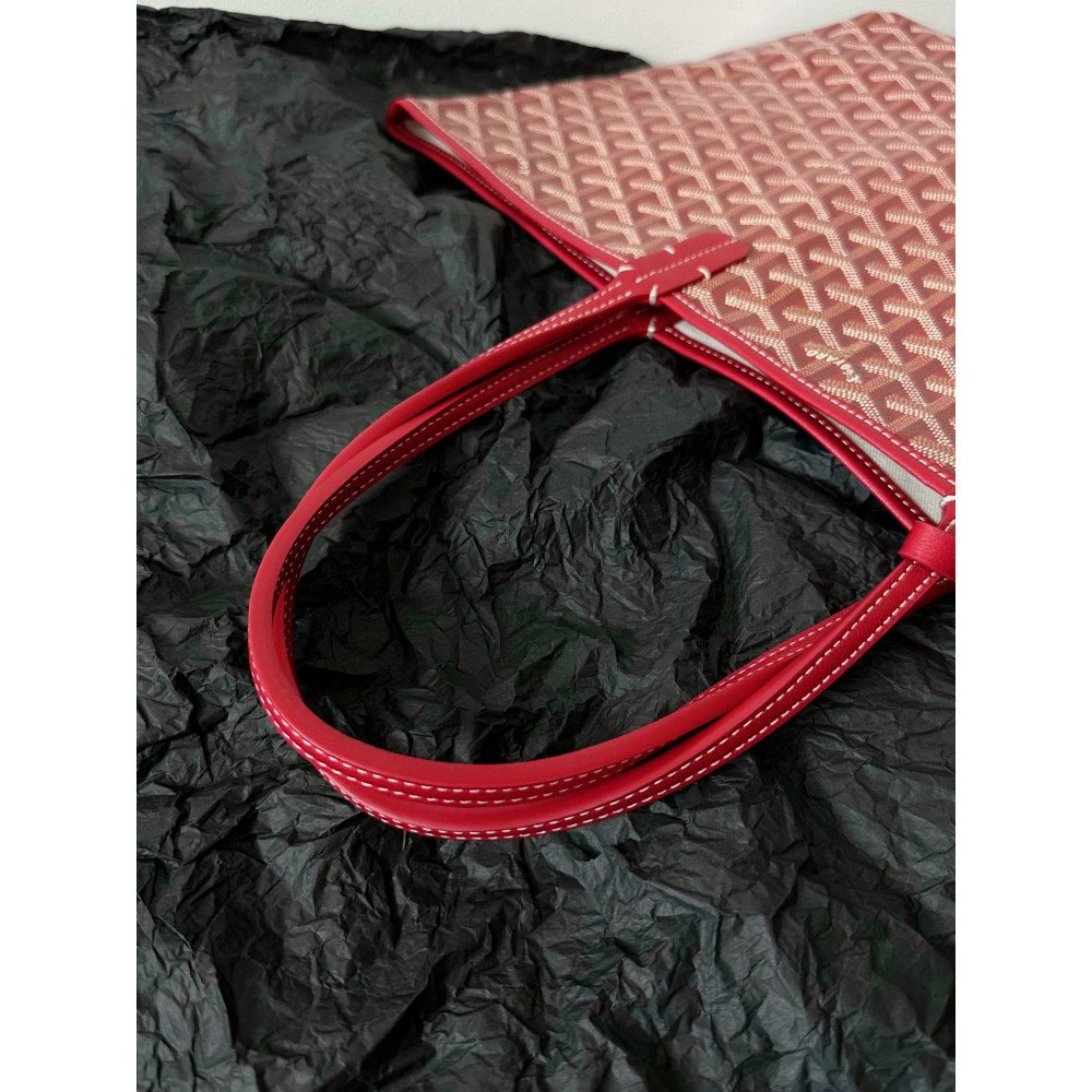 Goyard Dog-Teeth Tote Bag! red Goyard Dog-Teeth Tote Bag! red