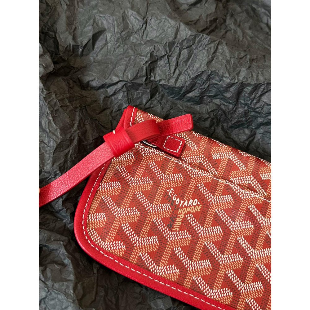 Goyard Dog-Teeth Tote Bag! red Goyard Dog-Teeth Tote Bag! red