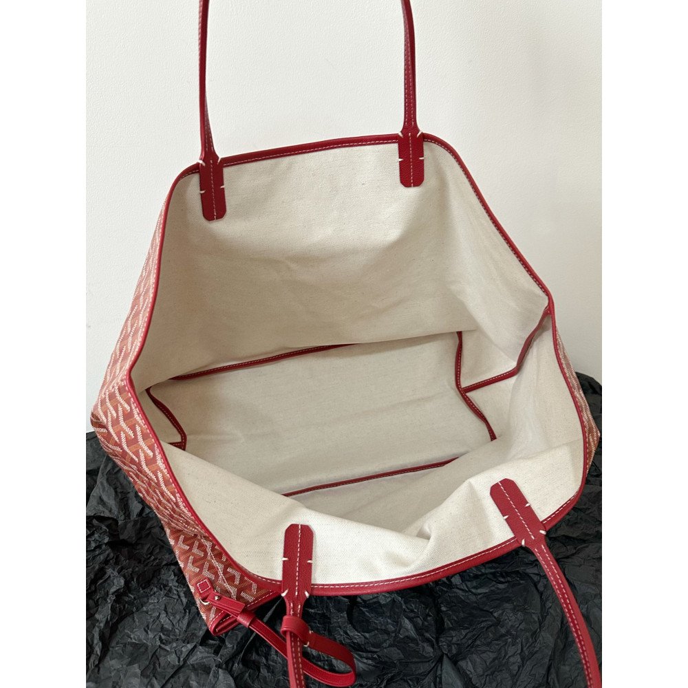 Goyard Dog-Teeth Tote Bag! red Goyard Dog-Teeth Tote Bag! red