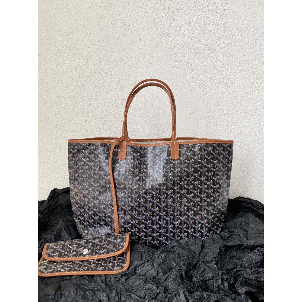 Goyard Dog-Teeth Tote Bag! brown Goyard Dog-Teeth Tote Bag! brown