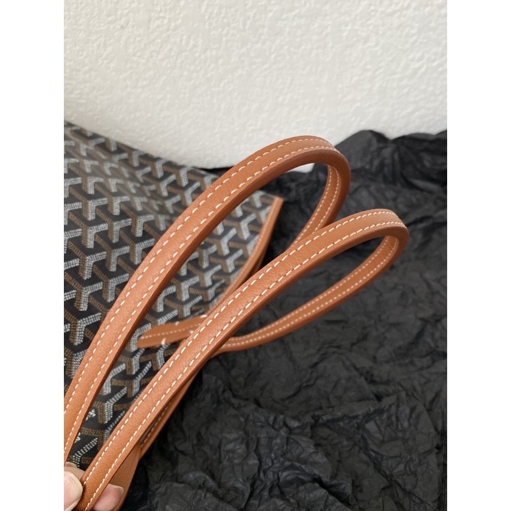 Goyard Dog-Teeth Tote Bag! brown Goyard Dog-Teeth Tote Bag! brown