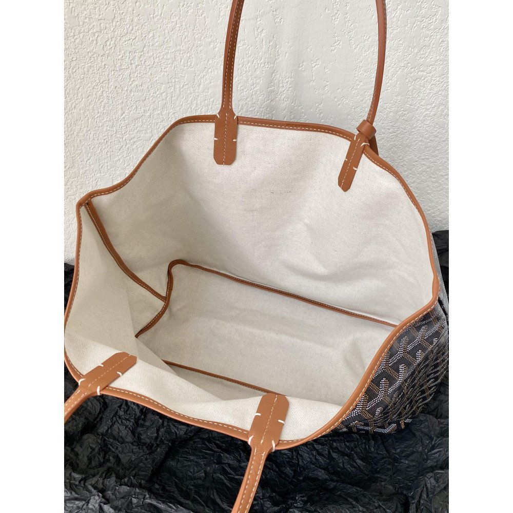 Goyard Dog-Teeth Tote Bag! brown Goyard Dog-Teeth Tote Bag! brown