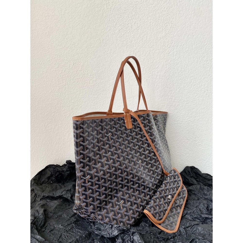 Goyard Dog-Teeth Tote Bag! brown Goyard Dog-Teeth Tote Bag! brown