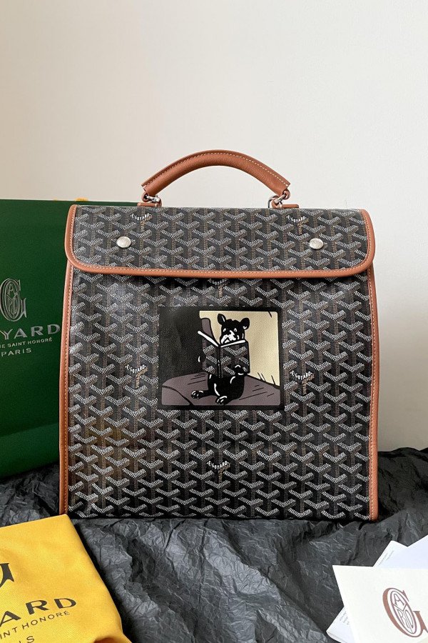 Goyard Saint Léger Foldable Backpack!
