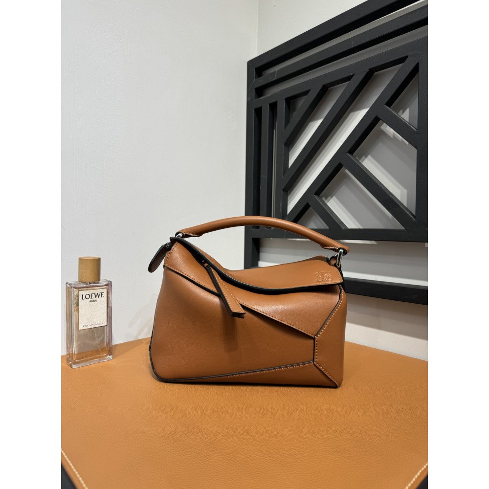 LOEWE New Puzzle Bag – Small Brown LOEWE New Puzzle Bag – Small Brown