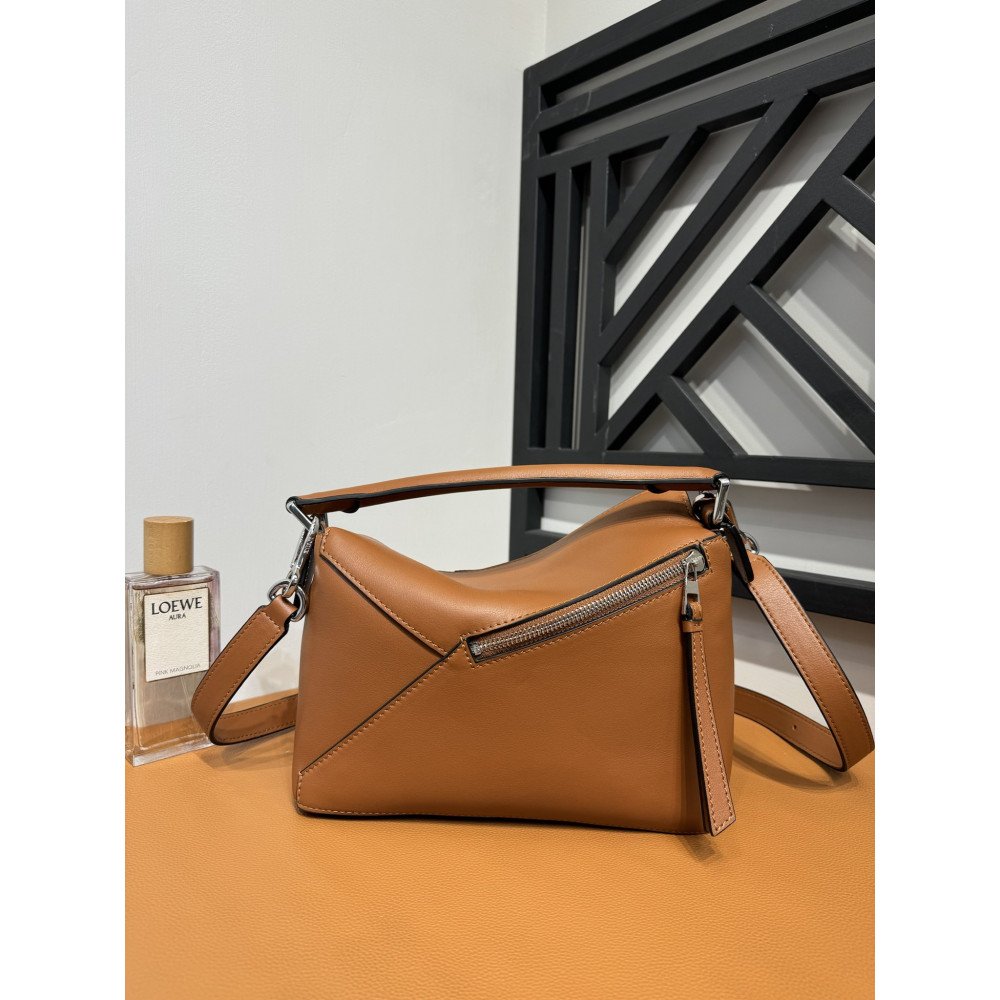 LOEWE New Puzzle Bag – Small Brown LOEWE New Puzzle Bag – Small Brown