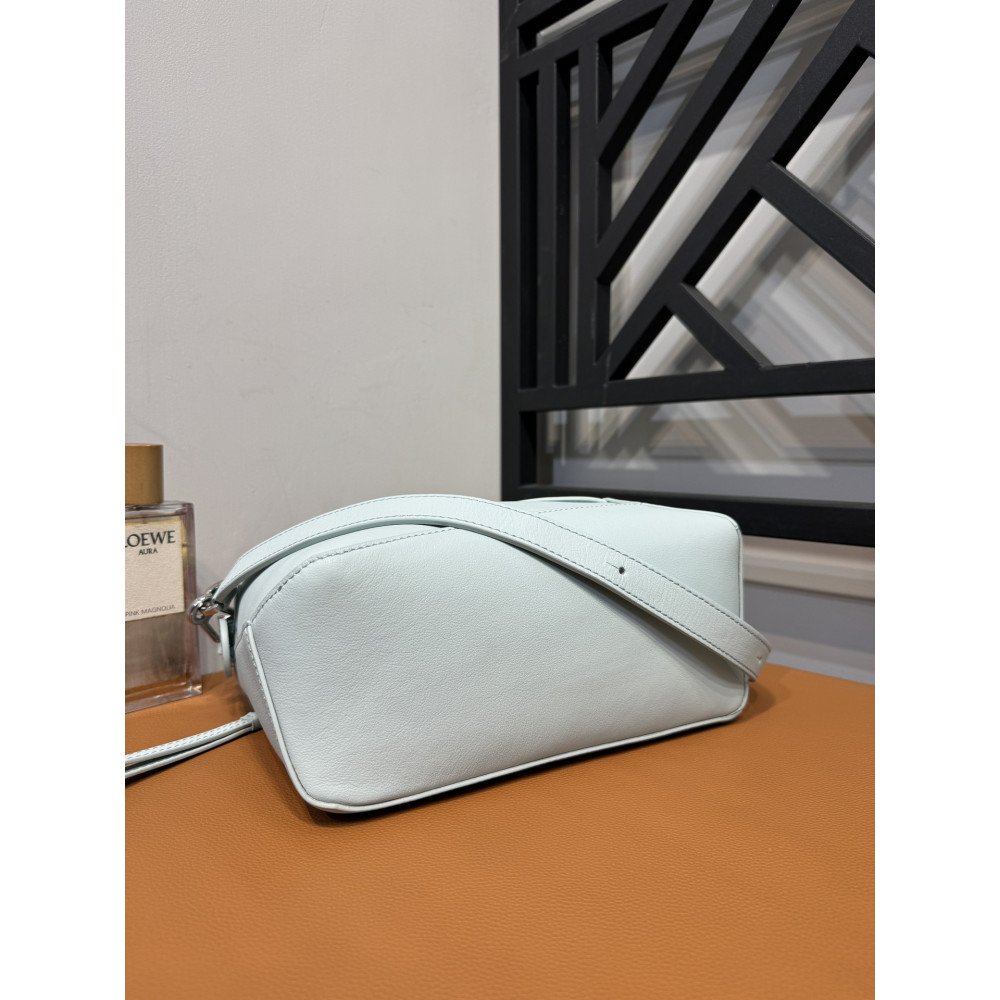 LOEWE New Puzzle Bag – Small Glacier Blue LOEWE New Puzzle Bag – Small Glacier Blue