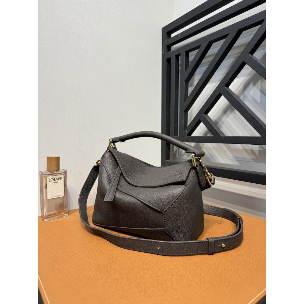 LOEWE New Puzzle Bag – Small Dark Gray LOEWE New Puzzle Bag – Small Dark Gray