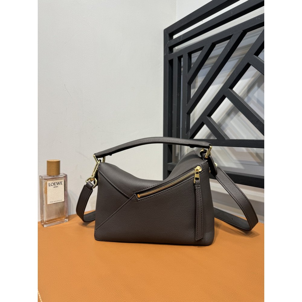 LOEWE New Puzzle Bag – Small Dark Gray LOEWE New Puzzle Bag – Small Dark Gray