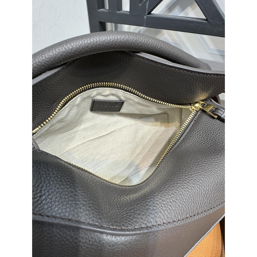 LOEWE New Puzzle Bag – Small Dark Gray LOEWE New Puzzle Bag – Small Dark Gray