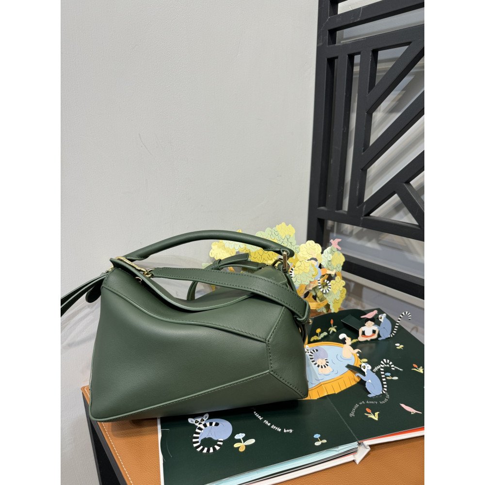 LOEWE New Puzzle Bag – Small Aqua Green LOEWE New Puzzle Bag – Small Aqua Green