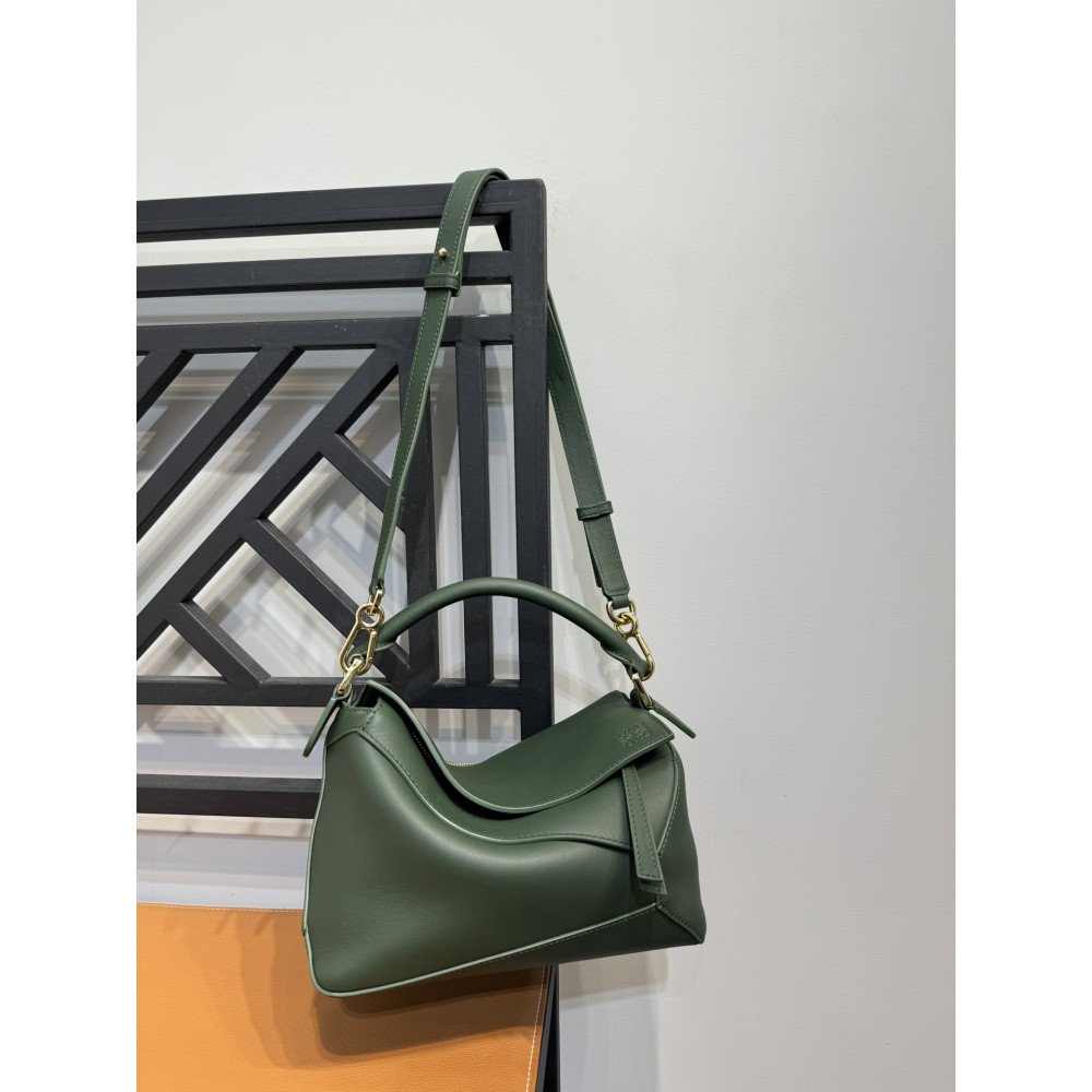 LOEWE New Puzzle Bag – Small Aqua Green LOEWE New Puzzle Bag – Small Aqua Green