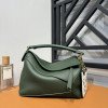 LOEWE New Puzzle Bag – Small Aqua Green