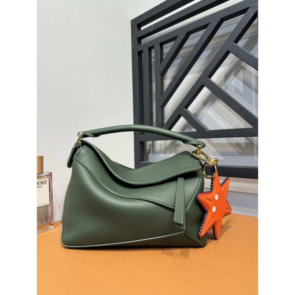 LOEWE New Puzzle Bag – Small Aqua Green LOEWE New Puzzle Bag – Small Aqua Green