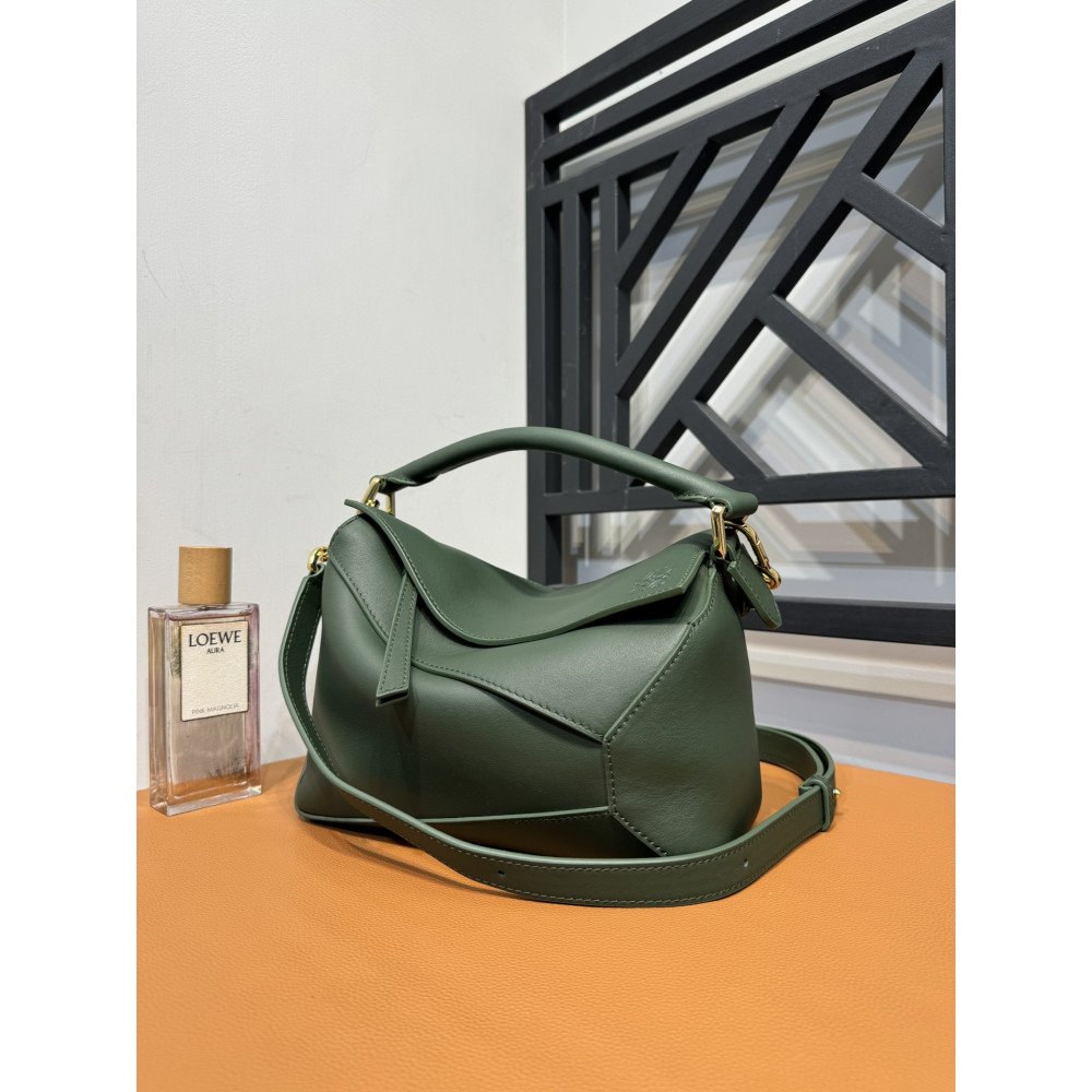 LOEWE New Puzzle Bag – Small Aqua Green LOEWE New Puzzle Bag – Small Aqua Green