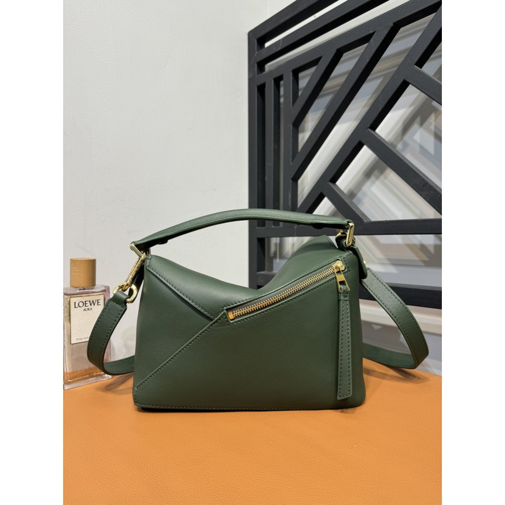 LOEWE New Puzzle Bag – Small Aqua Green LOEWE New Puzzle Bag – Small Aqua Green