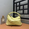 LOEWE New Puzzle Bag – Small Vanilla Yellow