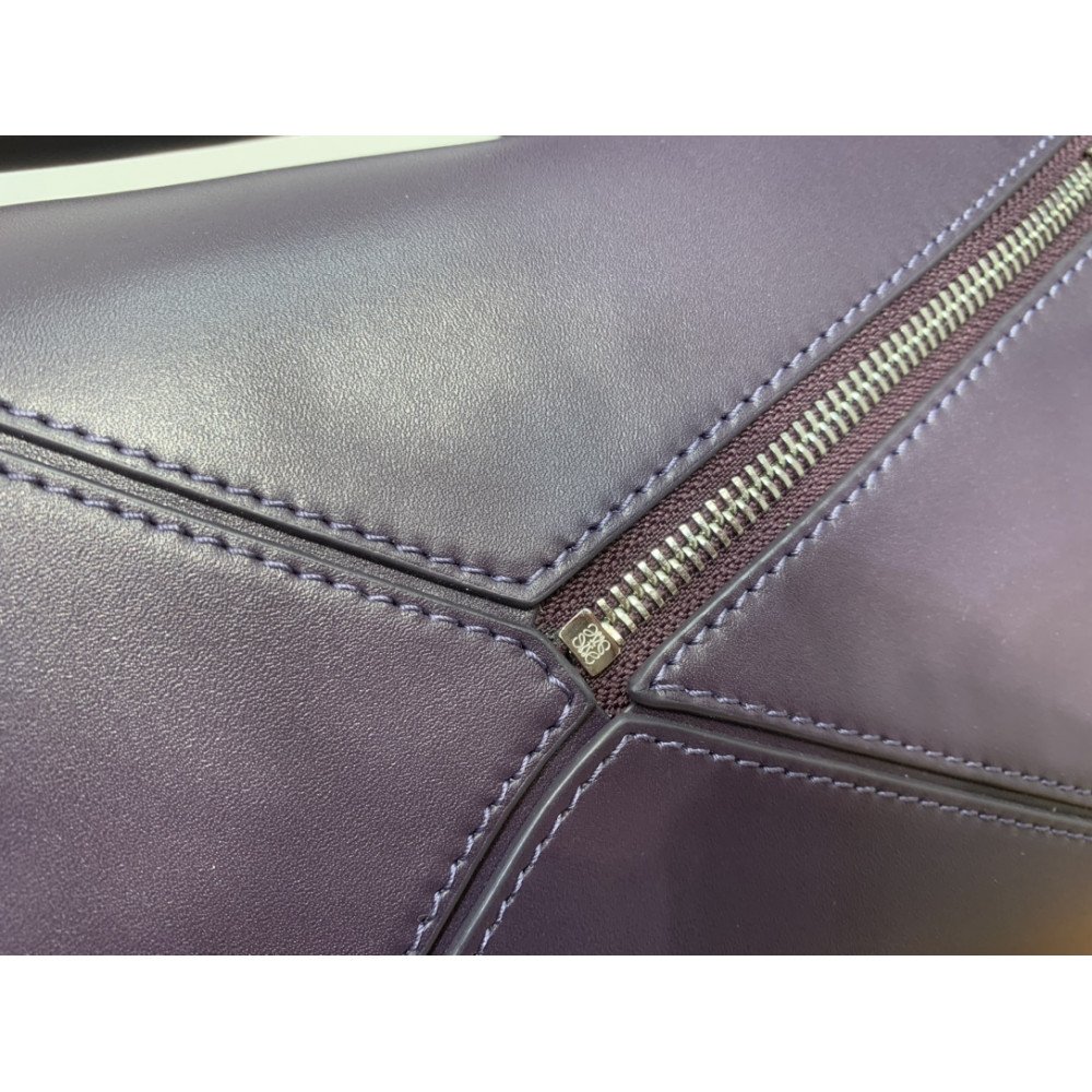 LOEWE Puzzle Bag with Jacquard Letter Strap! 