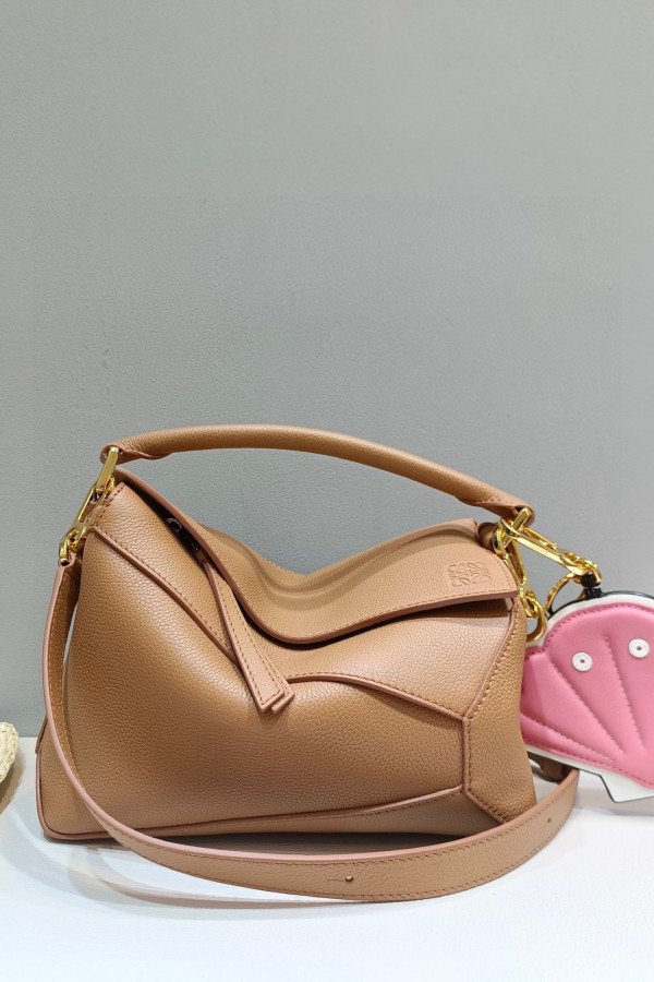 LOEWE New Puzzle Bag – Small Toffee Brown!