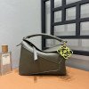 LOEWE New Puzzle Bag – Small Dark Khaki Green!