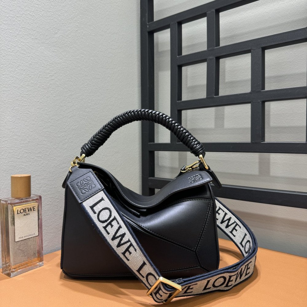 LOEWE New Woven-Handle Puzzle Bag!
