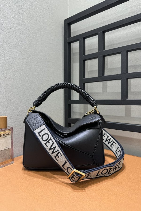 LOEWE New Woven-Handle Puzzle Bag!