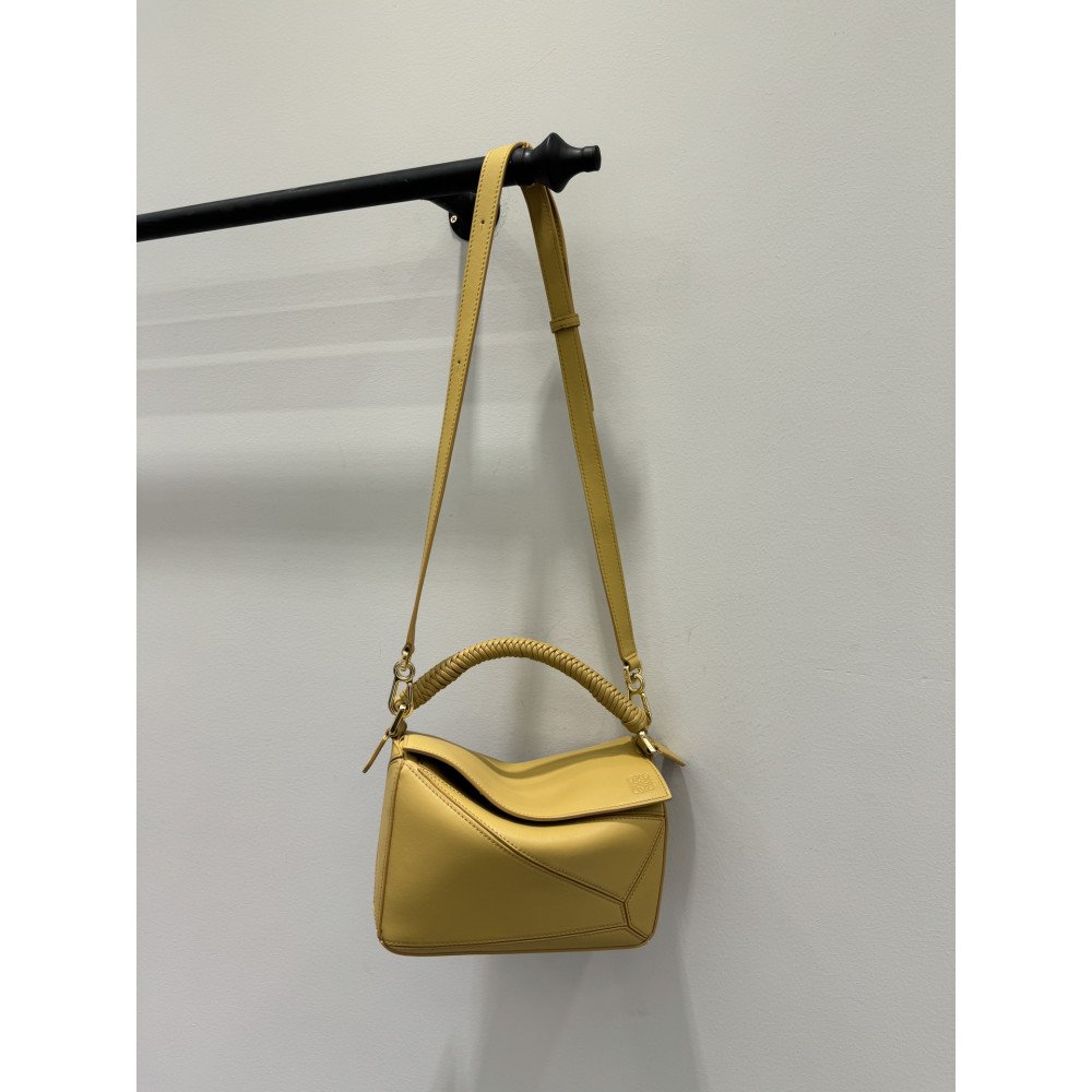 LOEWE New Woven-Handle Puzzle Bag!