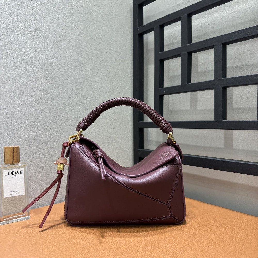 LOEWE New Woven-Handle Puzzle Bag!