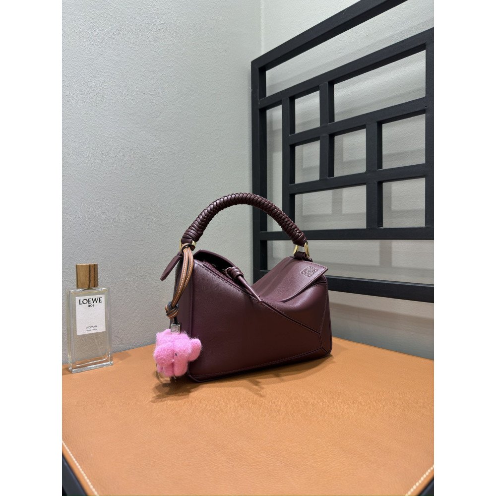 LOEWE New Woven-Handle Puzzle Bag!