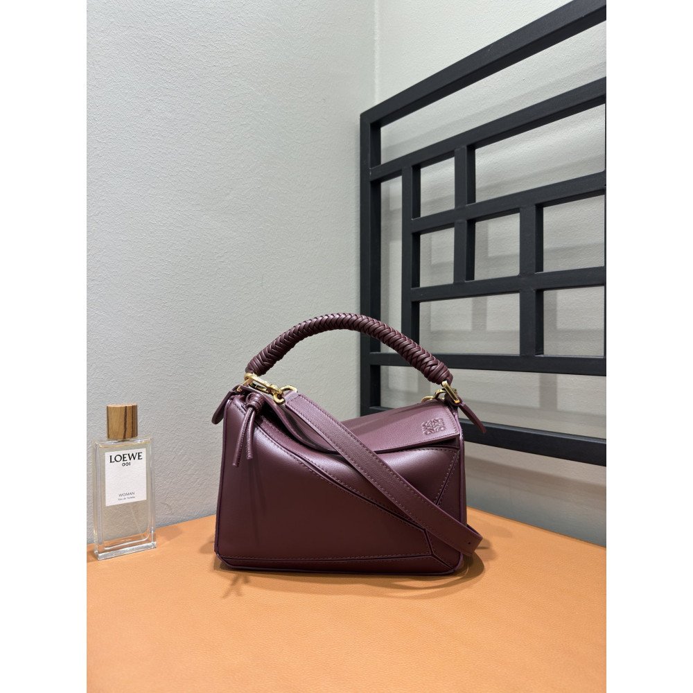 LOEWE New Woven-Handle Puzzle Bag!