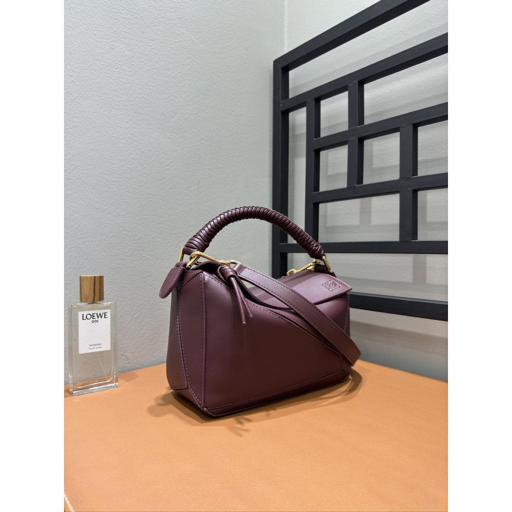 LOEWE New Woven-Handle Puzzle Bag!