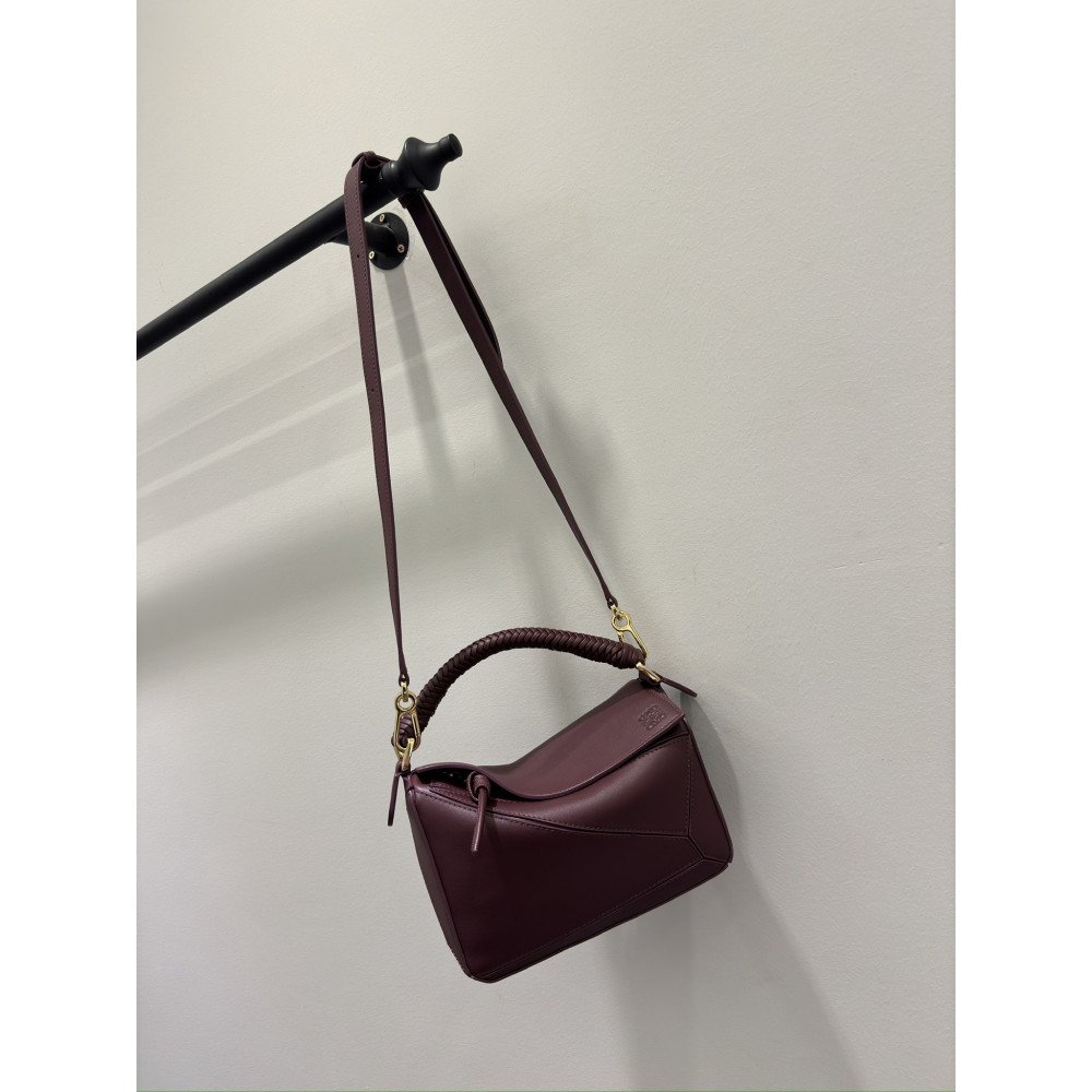 LOEWE New Woven-Handle Puzzle Bag!