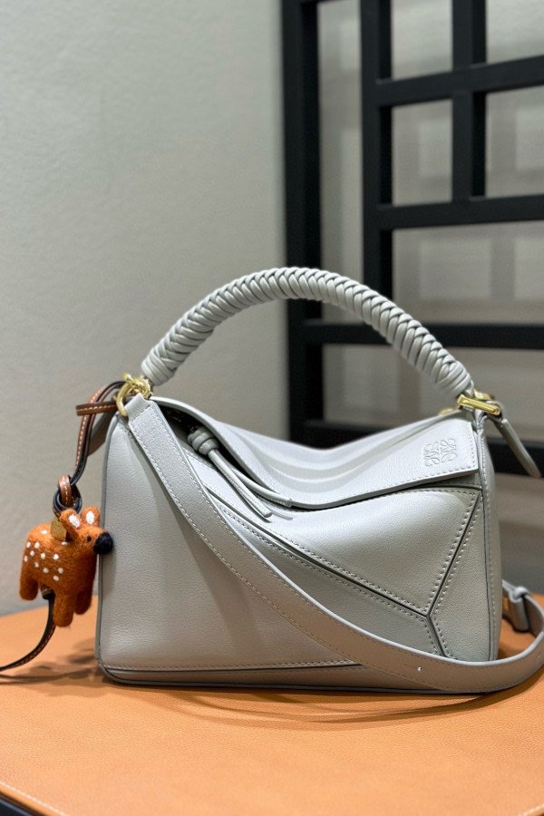 LOEWE New Woven-Handle Puzzle Bag!