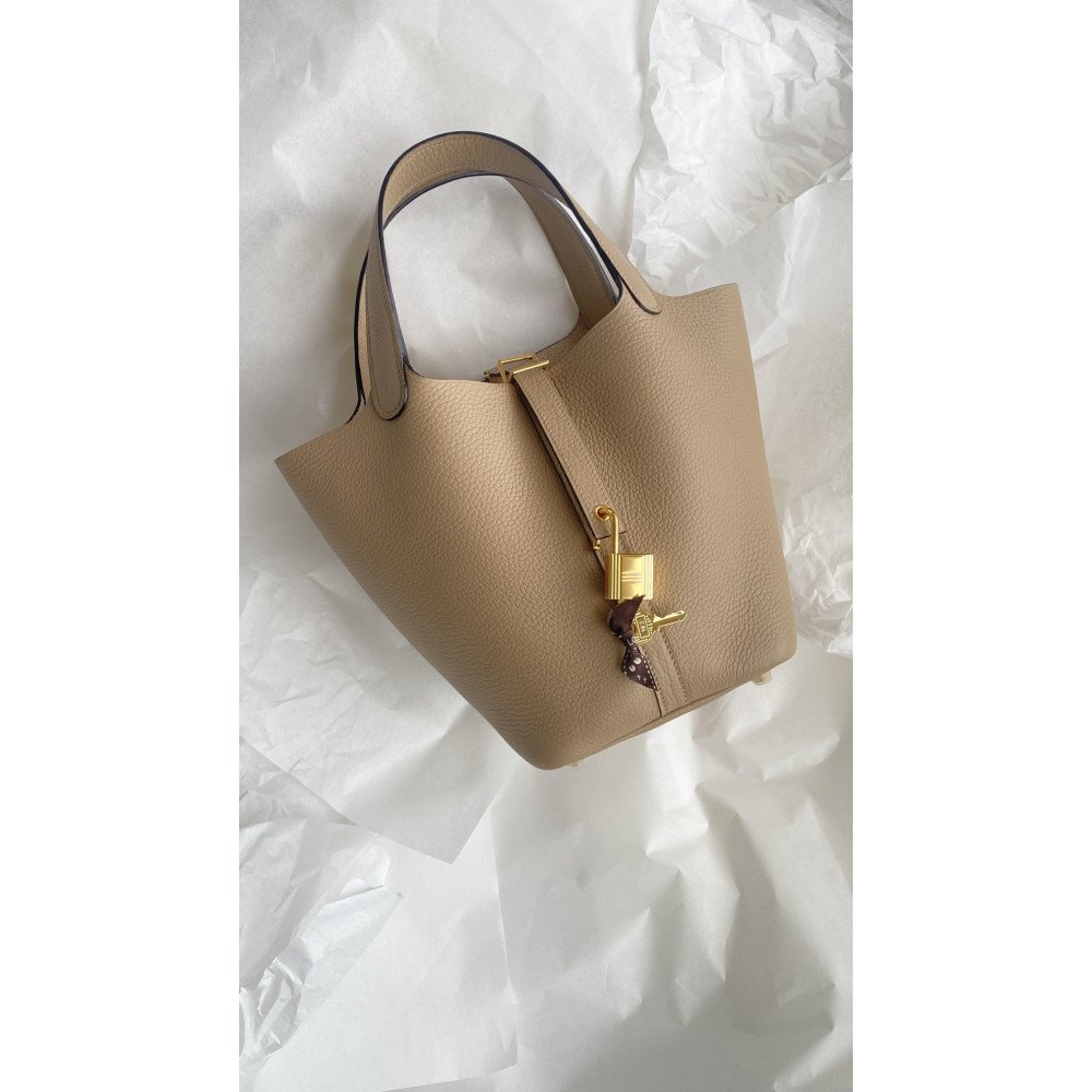 Hermès Picotin Lock Bag 18cm –S2 Trench Gray