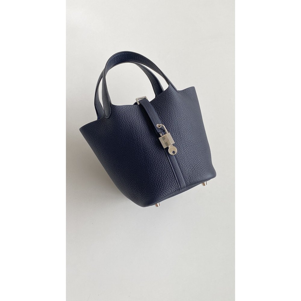 Hermès Picotin Lock Bag 18cm –Midnight Blue Hermès Picotin Lock Bag 18cm –Midnight Blue
