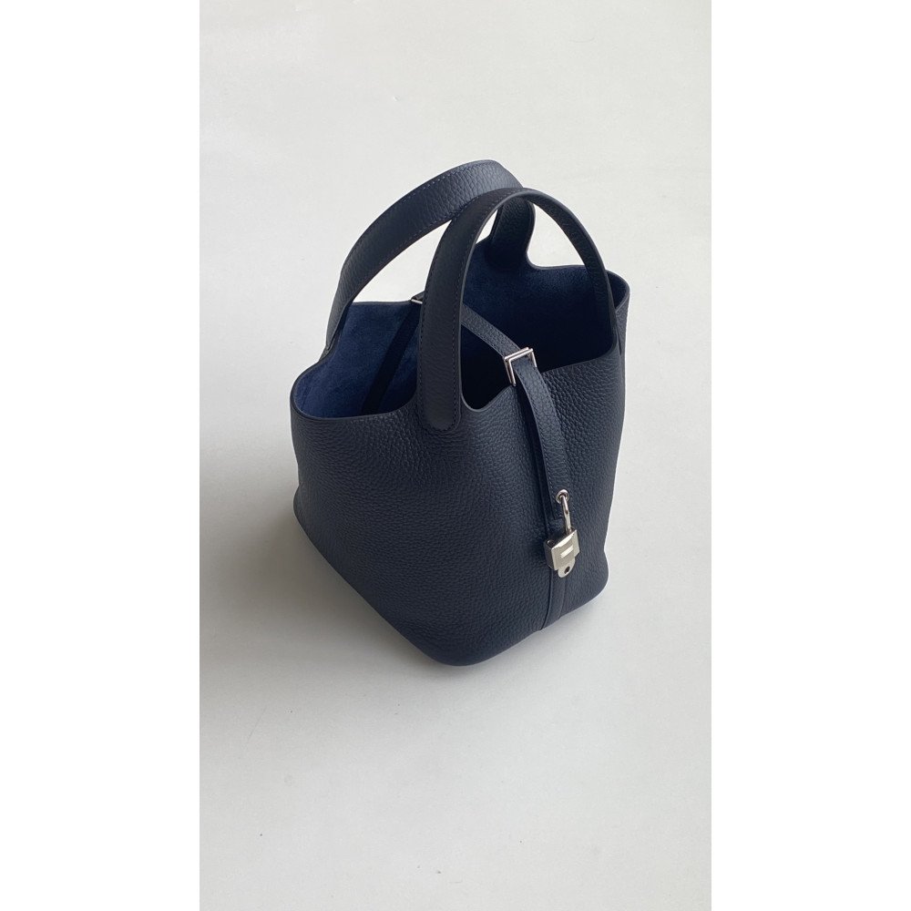 Hermès Picotin Lock Bag 18cm –Midnight Blue Hermès Picotin Lock Bag 18cm –Midnight Blue