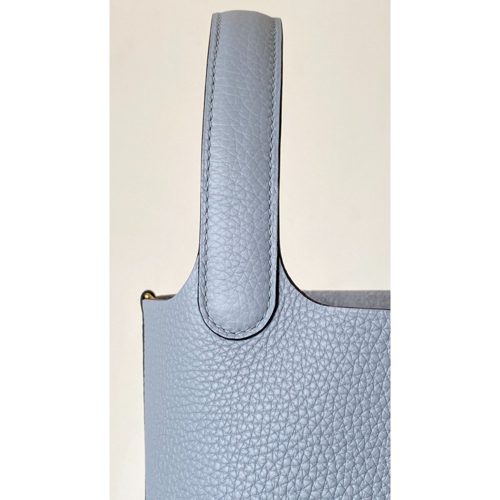 Hermès Picotin Lock Bag 18cm – Linen Blue Hermès Picotin Lock Bag 18cm – Linen Blue