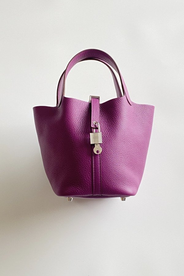 Hermès Picotin Lock Bag 18cm – P9 Sea Anemone Purple