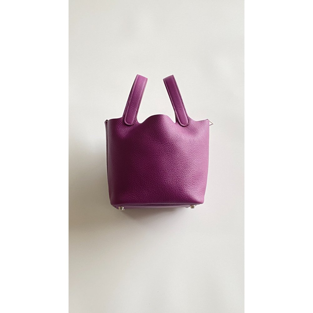 Hermès Picotin Lock Bag 18cm – P9 Sea Anemone Purple Hermès Picotin Lock Bag 18cm – P9 Sea Anemone Purple
