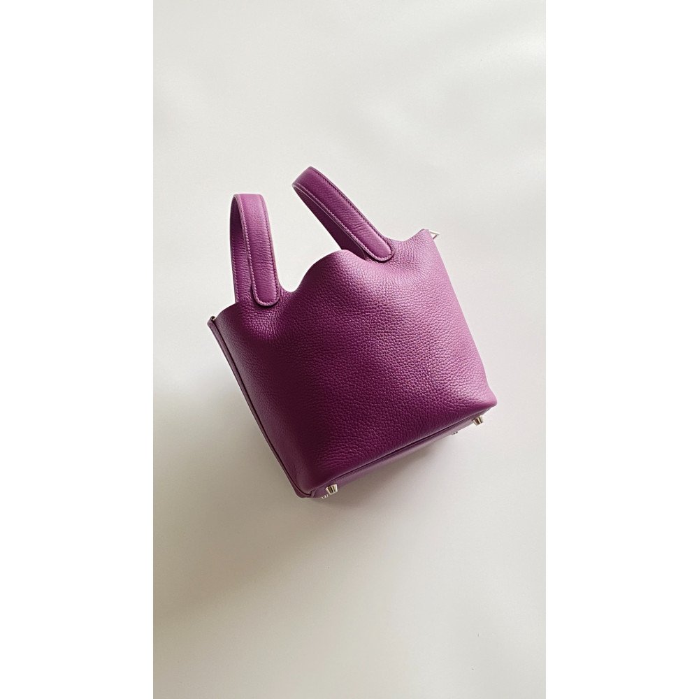 Hermès Picotin Lock Bag 18cm – P9 Sea Anemone Purple Hermès Picotin Lock Bag 18cm – P9 Sea Anemone Purple