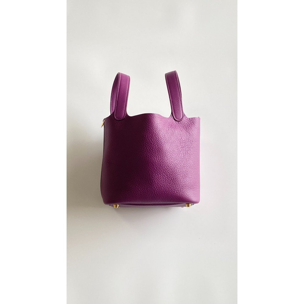 Hermès Picotin Lock Bag 18cm – P9 Sea Anemone Purple Hermès Picotin Lock Bag 18cm – P9 Sea Anemone Purple