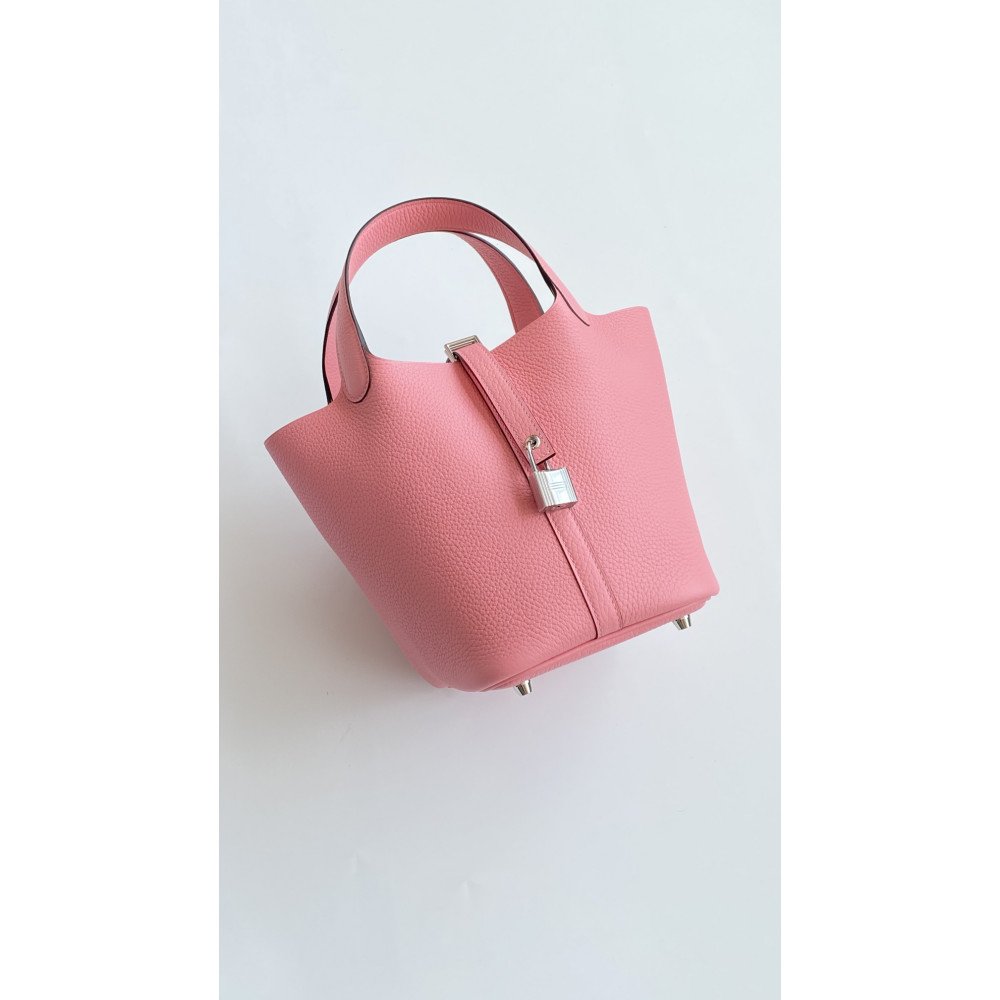 Hermès Picotin Lock Bag 18cm –  1Q Milkshake Powder