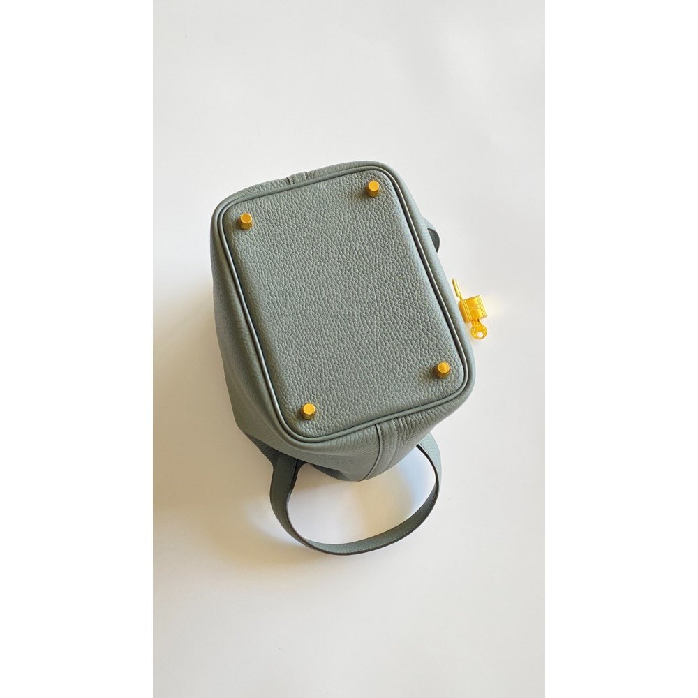 Hermès Picotin Lock Bag 18cm – Almond Green Hermès Picotin Lock Bag 18cm – Almond Green