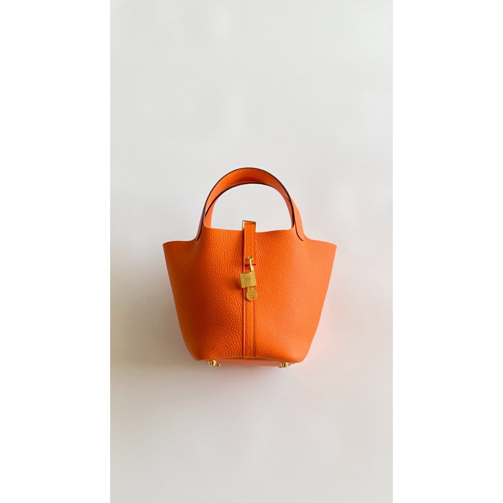 Hermès Picotin Lock Bag 18cm –Orange Hermès Picotin Lock Bag 18cm –Orange
