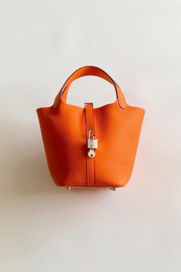 Hermès Picotin Lock Bag 18cm –Orange