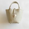 Hermès Picotin Lock Bag 18cm –8O Pearl Gray