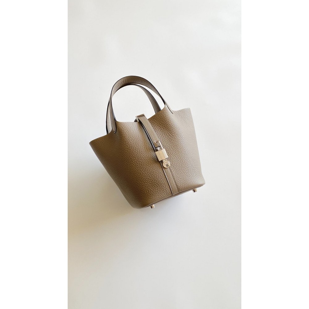 Hermès Picotin Lock Bag 18cm –M8 Asphalt Gray Hermès Picotin Lock Bag 18cm –M8 Asphalt Gray