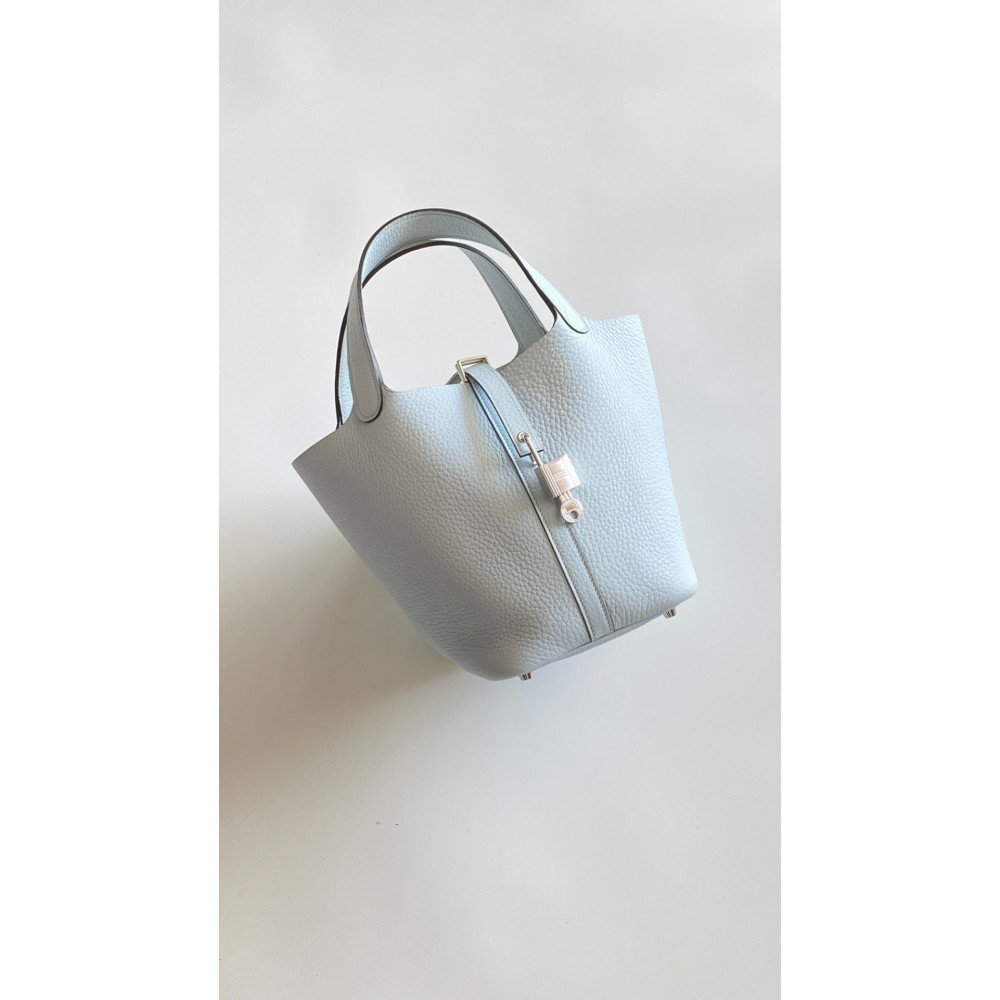 Hermès Picotin Lock Bag 18cm –Holy Grail Blue Hermès Picotin Lock Bag 18cm –Holy Grail Blue