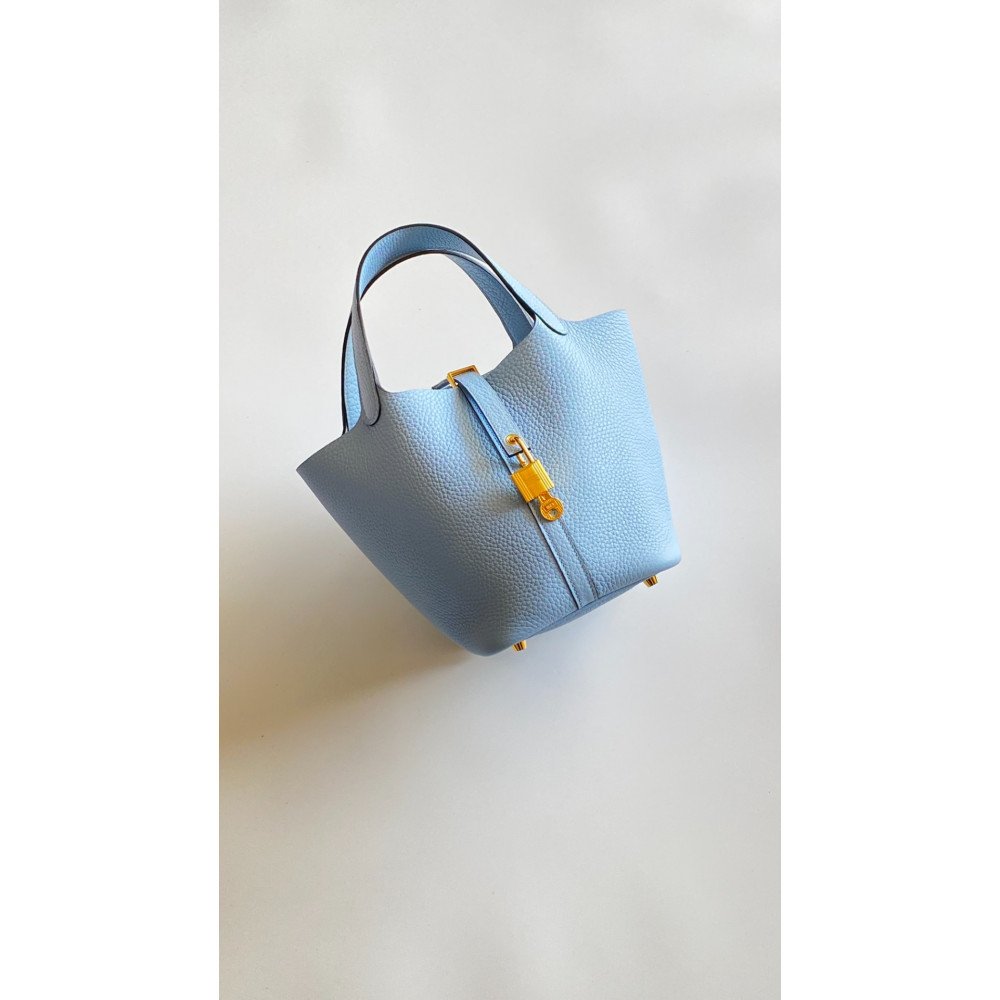 Hermès Picotin Lock Bag 18cm –Haze Blue Hermès Picotin Lock Bag 18cm –Haze Blue